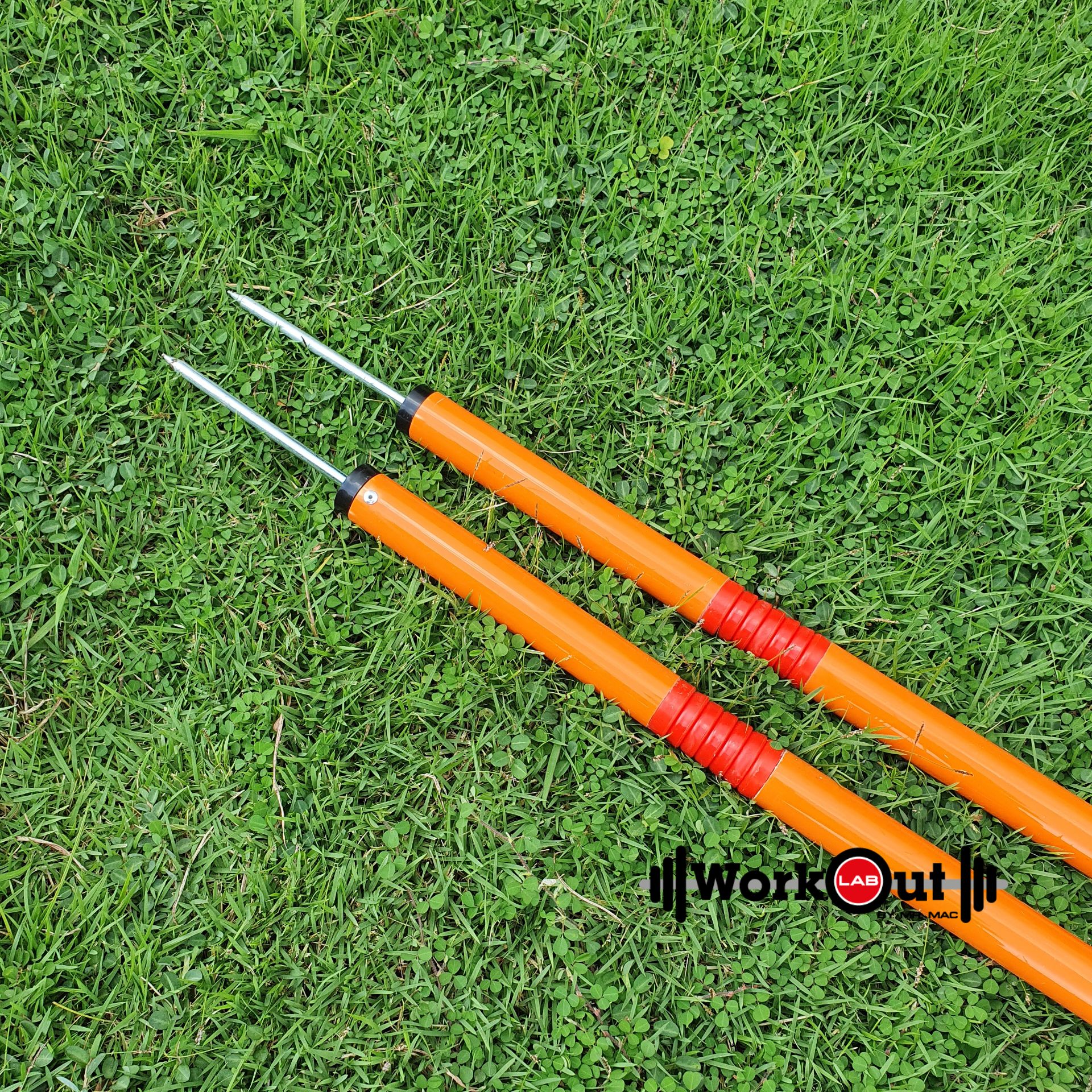 เสาสลาลม 166 cm (178cm รวมเข็ม) แบบมีสปริง