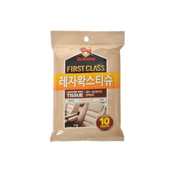 Bullsone ทิชชู่ทำความสะอาดเบาะหนังในรถ Artificial Leather Wax Tissue