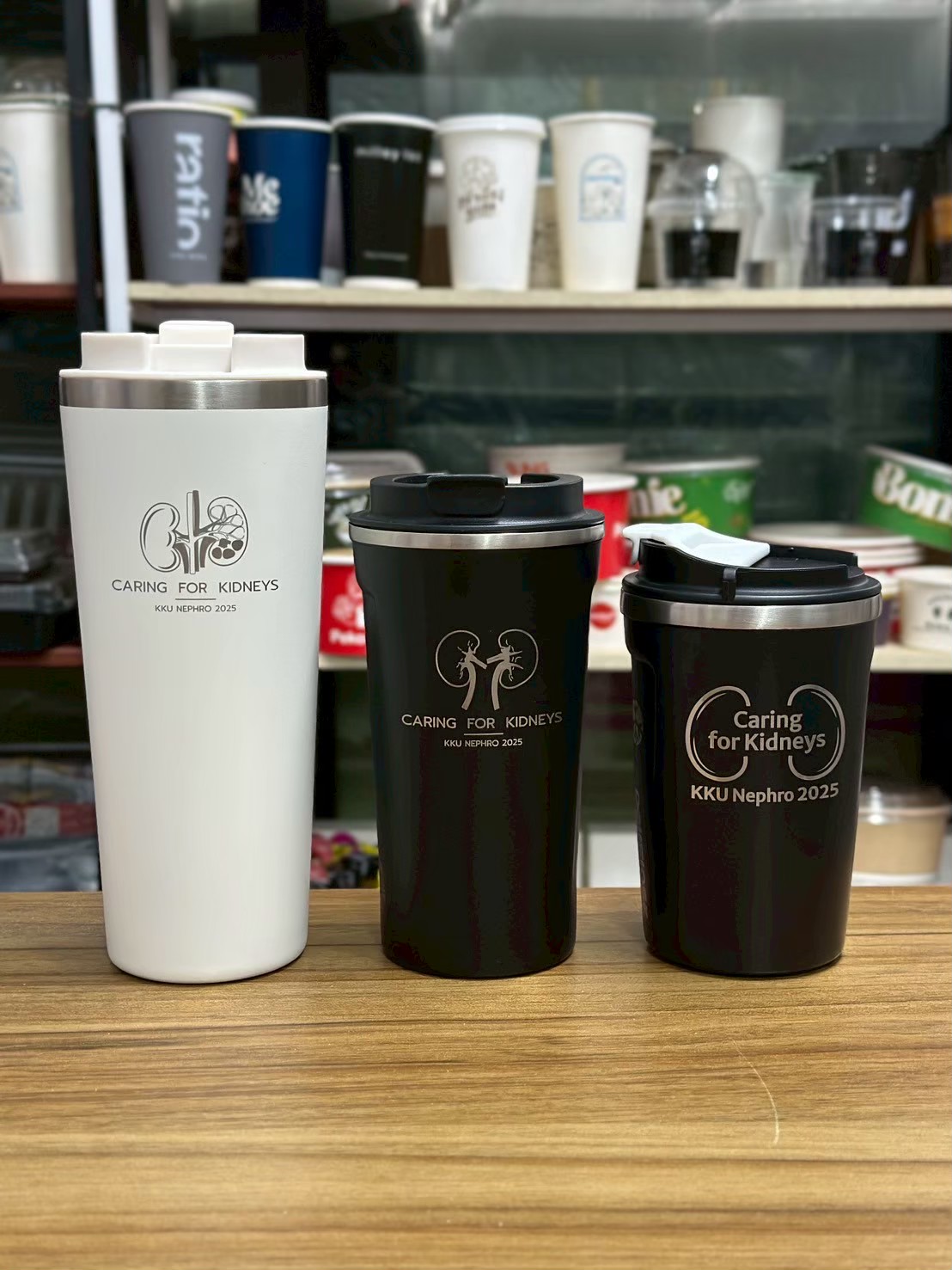 ผลงาน เลเซอร์โลโก้บนแก้ว