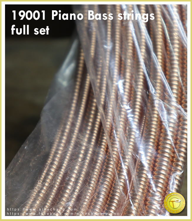 19001 Piano Bass strings full set