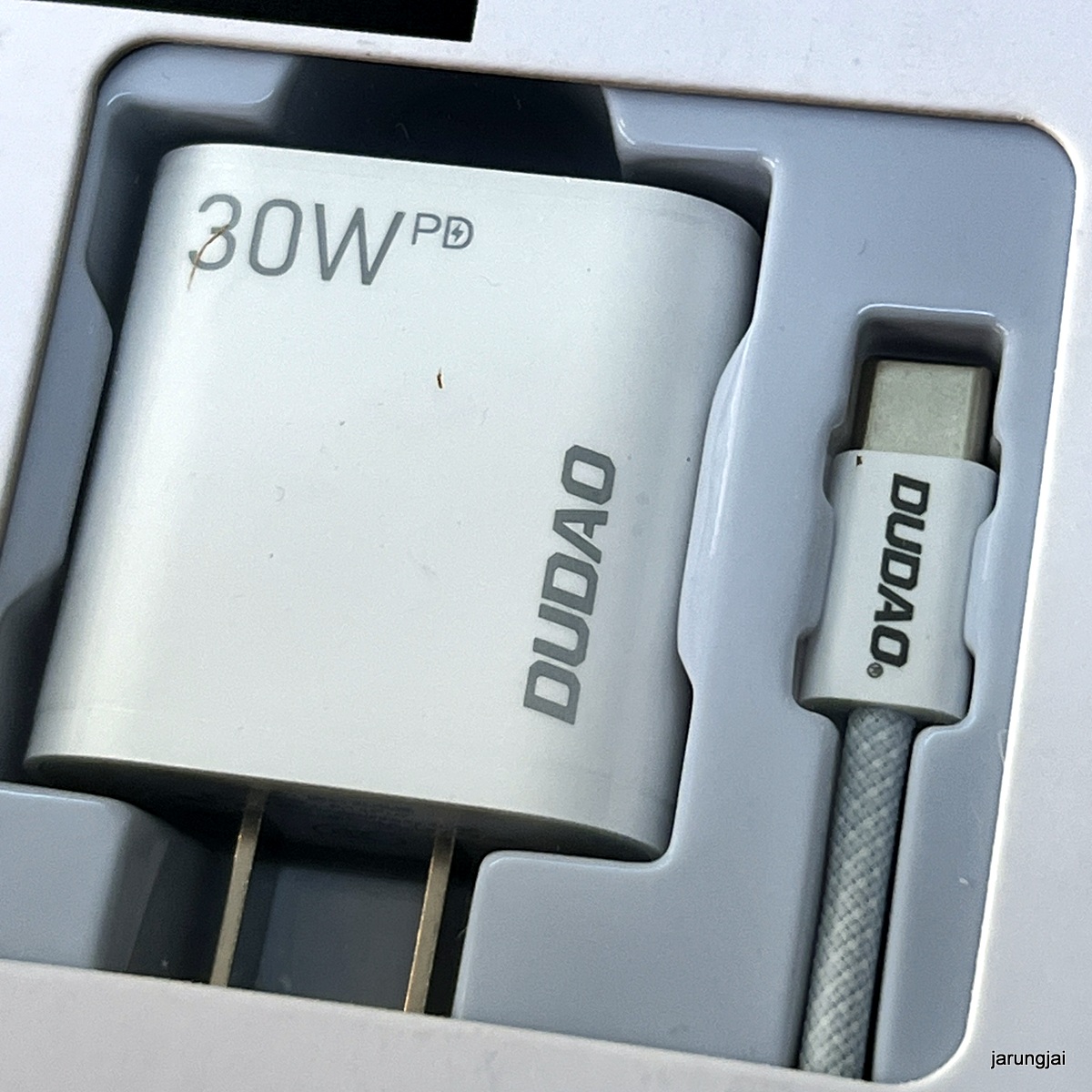 ชุดชาร์จ 30W พร้อมสาย type-c to type-c ยาว 1 เมตร dudao a14proC charger SK350B