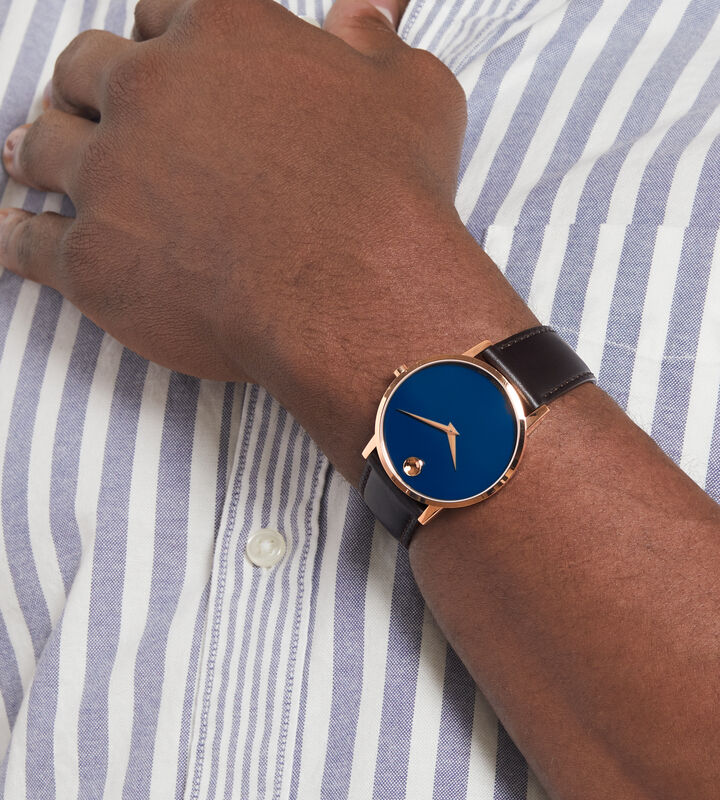 Movado 0607597 นาฬิกา ชาย-หญิง Museum Classic Quartz Unisex's Watch