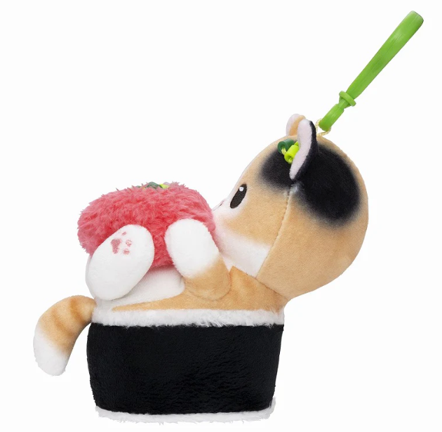 [PRE-ORDER] พวงกุญแจ ตุ๊กตา แมวโมฟุ ซูชิ Mofusand Sushi Negitoro Cat Mascot mofusand お寿司になっちゃったにゃんマスコット(ネギトロ)