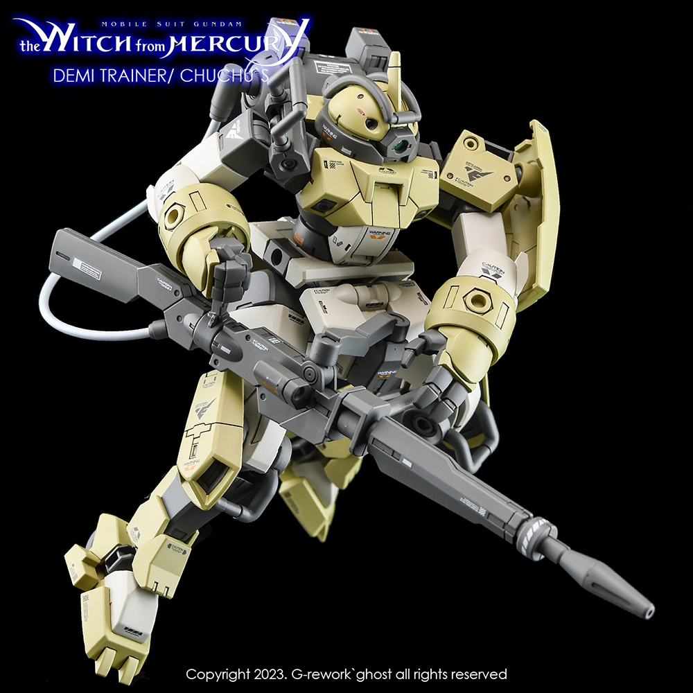 G-REWORK CUSTOM DECAL HG 1/144 CHUCHU DEMI & DEMI TRAINER