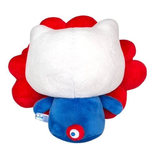 [PRE-ORDER] ตุ๊กตา คิตตี้ Hello Kitty x MYAKU-MYAKU Official Mascot งาน Osaka Expo 2025 นำเข้าจากญี่ปุ่น サンリオキャラクターズ ミャクミャクなりきりぬいぐるみM ハローキティ