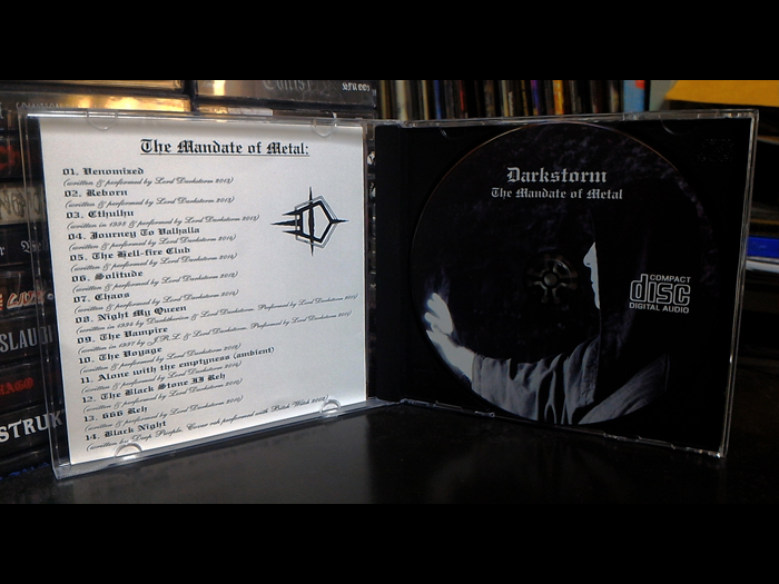 DARKSTORM'The Mandate of Metal' CD