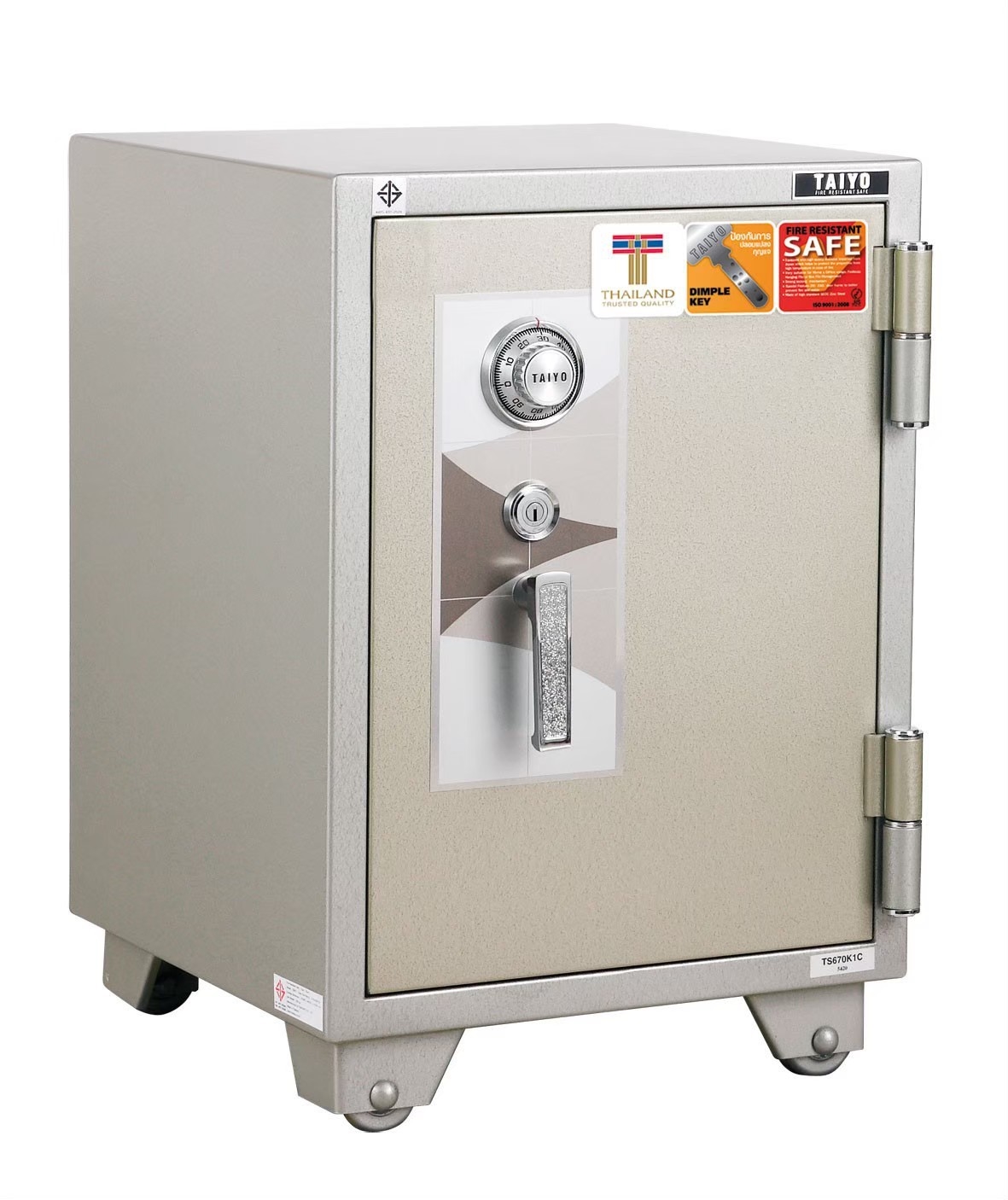 ตู้เซฟนิรภัย TAIYO TS670 K1C 100 กก.