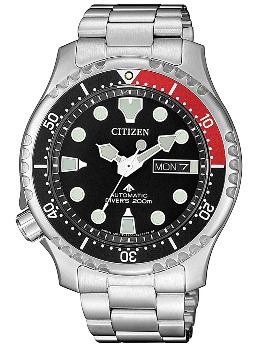 Citizen NY0085-86E นาฬิกาผู้ชาย Promaster Automatic Diver Men's Watch