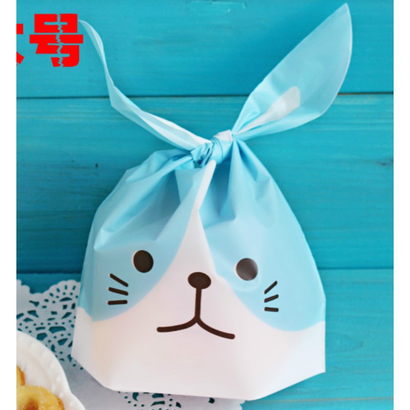 ถุงผูกหูกระต่าย ขนาด 16x27 ซม. แพ็คละ 47-50 ใบ