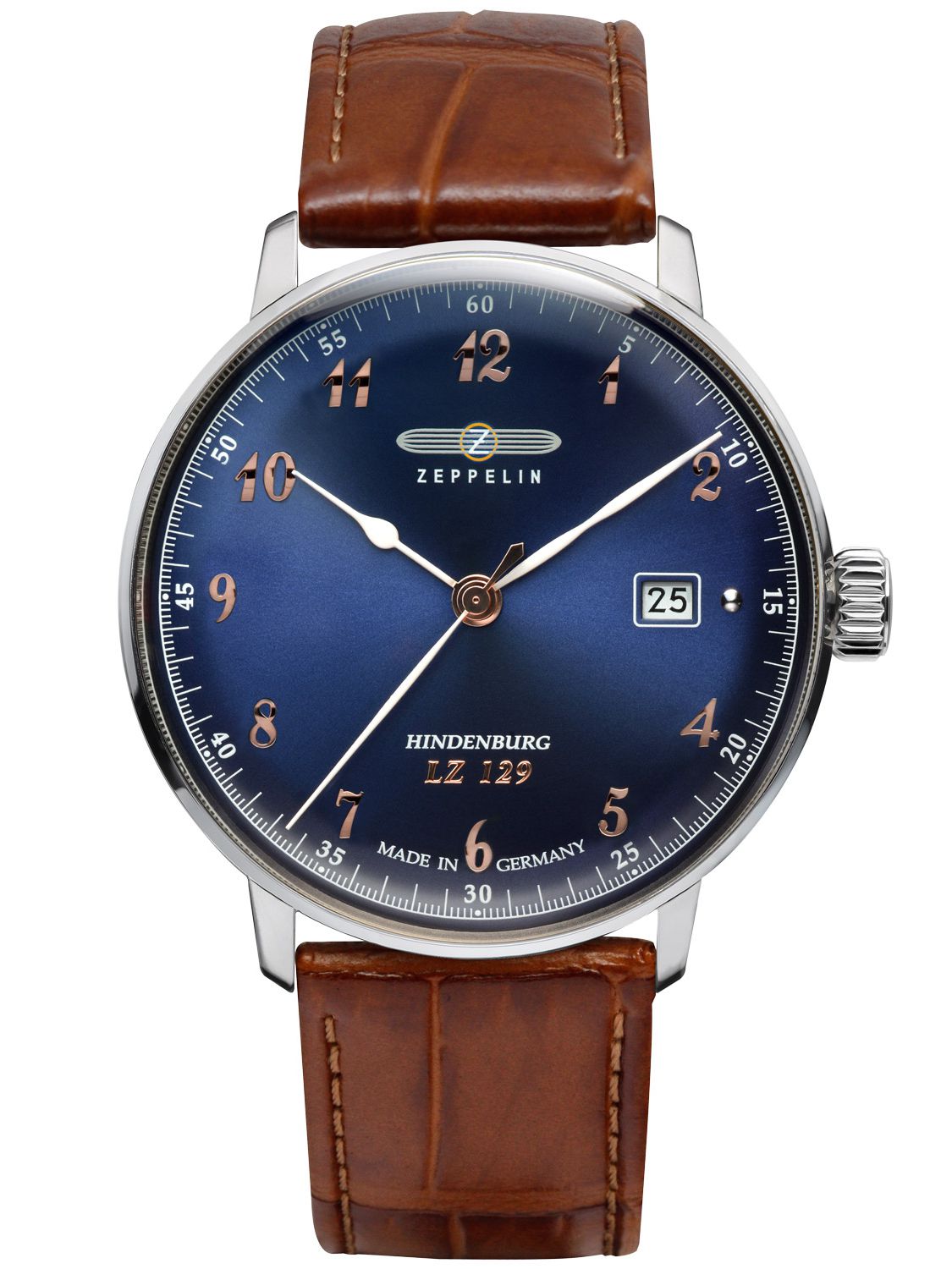 Zeppelin 7048-3 นาฬิกาผู้ชาย Series LZ129 Hindenburg Quartz Men's Watch