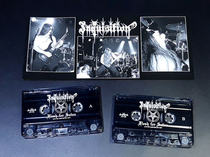 INQUISITION'Flesh for Satan-Live in Dortmund 2007' Tape.