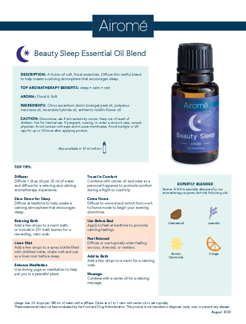 15ml Essential Oil Beauty Sleep Blend