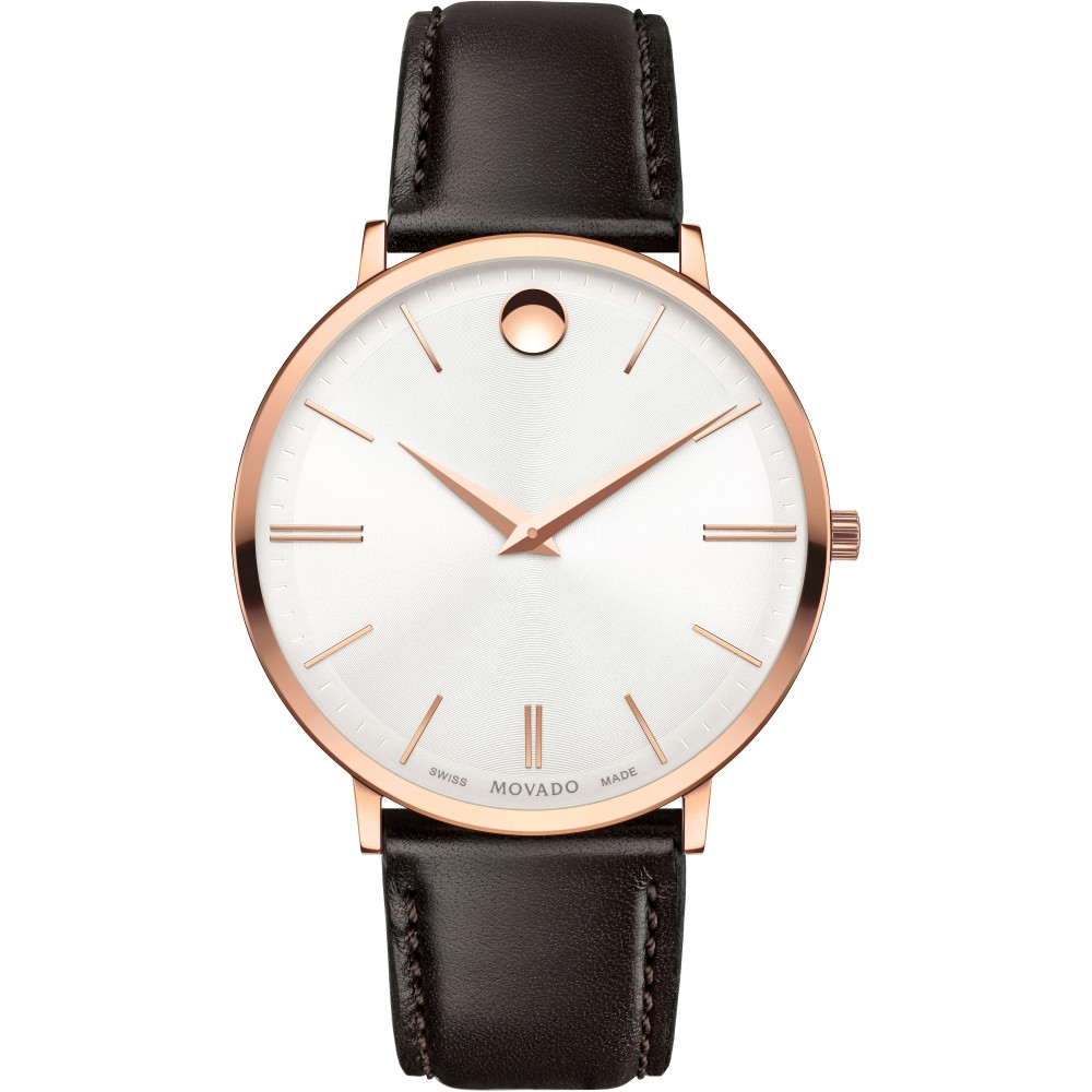 Movado 0607089 นาฬิกาผู้ชาย Ultra Slim Quartz Men's Watch