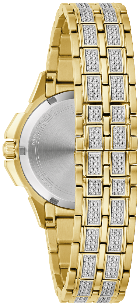 Bulova 98L302 นาฬิาผู้หญิง Bulova Crystal Octava Women's Watch