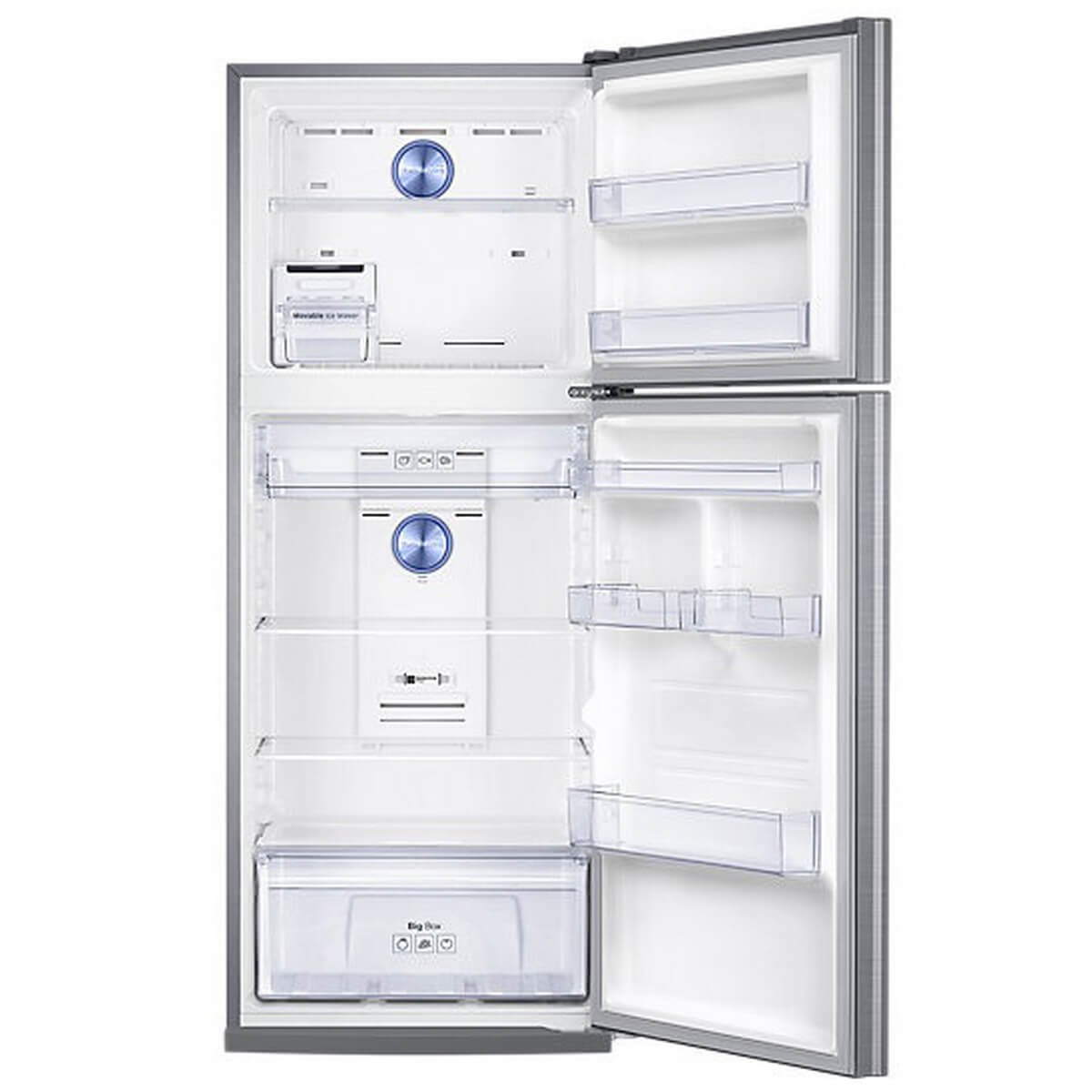 SAMSUNG ตู้เย็น 2 ประตู (12.9 คิว, สี Elegant Inox) รุ่น RT35K5534S8/ST