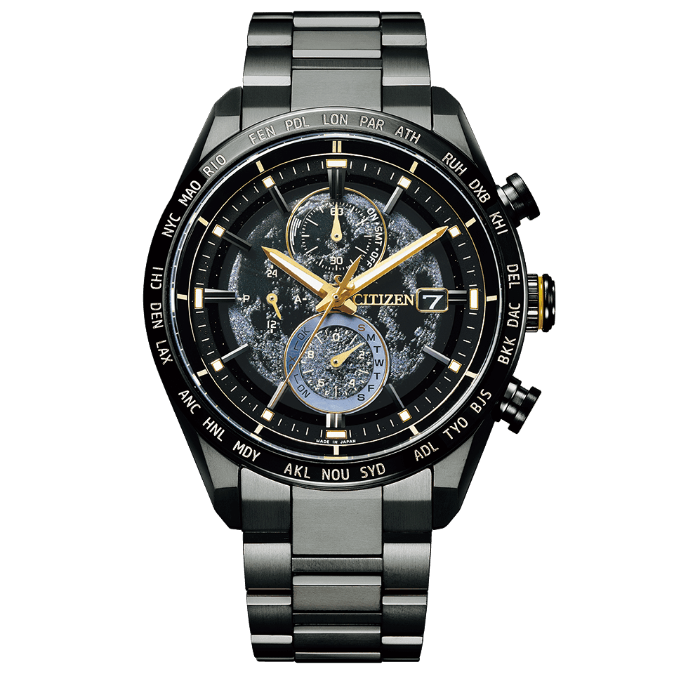 Citizen AT8185-71E นาฬิกาผู้ชาย Attesa HAKUTO-R Eco-Drive GPS Radio Limited 1,600 Pcs. Men's Watch