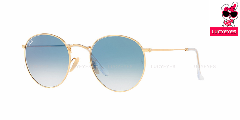 RayBan RB3447N 001/3F ROUND METAL