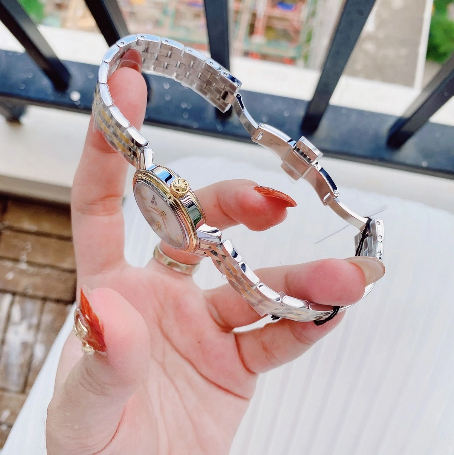 นาฬิกาผู้หญิง Tissot รุ่น T0970102211800, Bridgeport Mother of Pearl Women's Watch