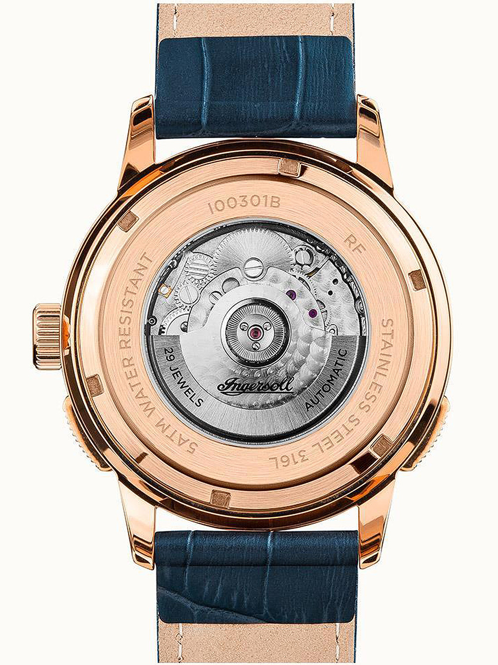 Ingersoll I00301B นาฬิาผู้ชาย The Regent Automatic Men's Watch