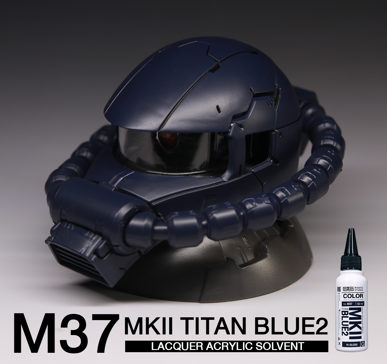 M37 MKII TITAN BLUE2 Type F [ด้าน] 60ml