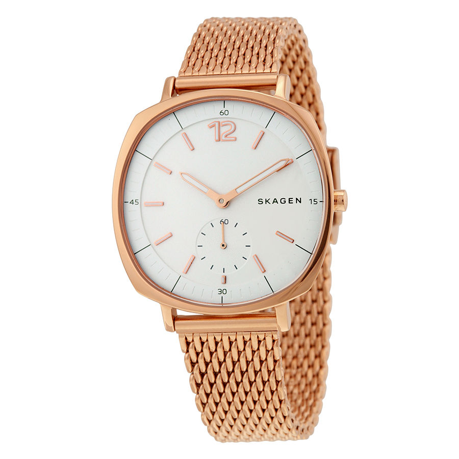 Skagen SKW2401 นาฬิกาผู้หญิง Skagen รุ่น SKW2401, Hagen Quartz Crystal Accent Women's Watch
