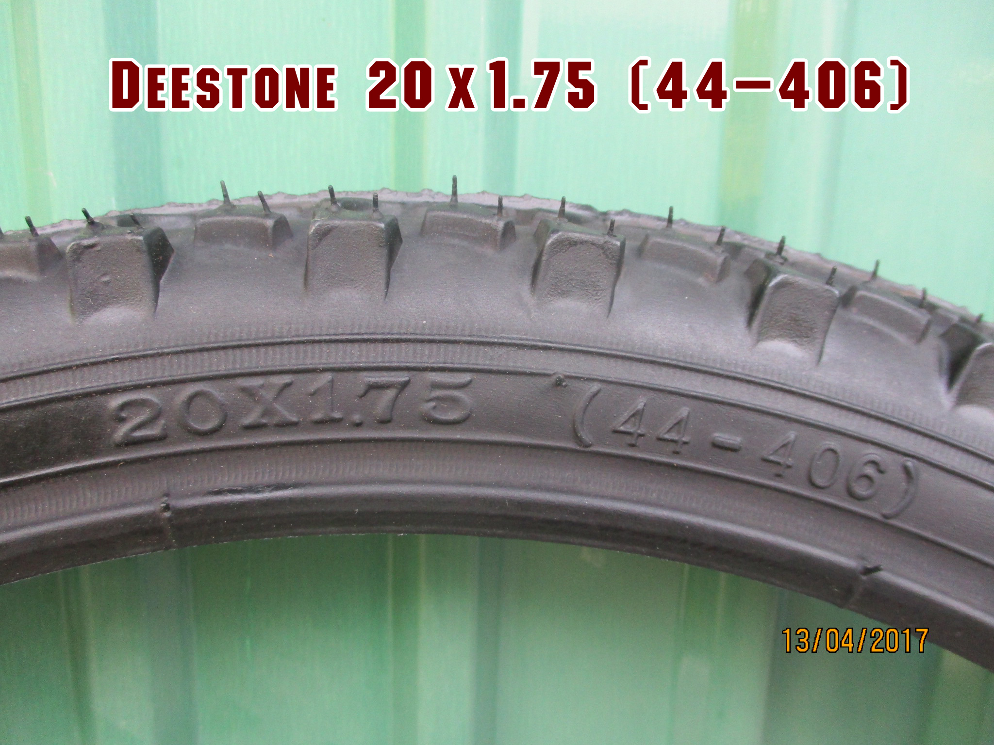 ยางจักรยาน 20 x 1.75 (44-406) Deestone ดอกยางวิบาก