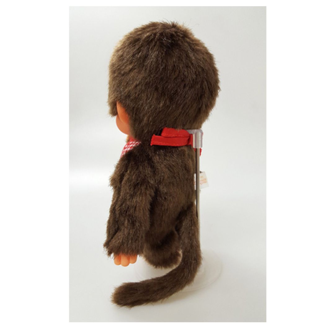 [PRE-ORDER] แท่นวางตุ๊กตา สำหรับโชว์ตุ๊กตา ม่อนชิชิ Size S อุปกรณ์ขาตั้ง ฐานพลาสติก สูง 12 cm - Monchhichi Stand モンチッチ スタンド Sサイズ用