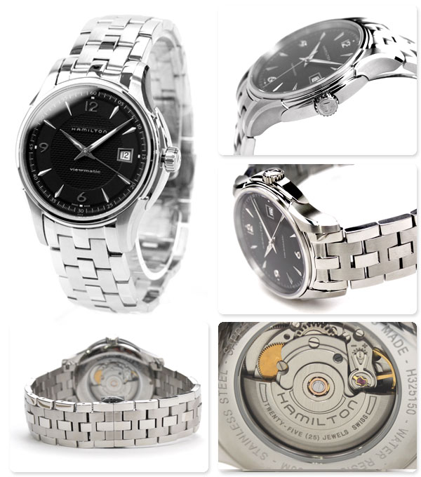 Hamilton H32515135 นาฬิกาผู้ชาย Hamilton รุ่น H32515135, Automatic Jazzmaster Viewmatic Men's Watch
