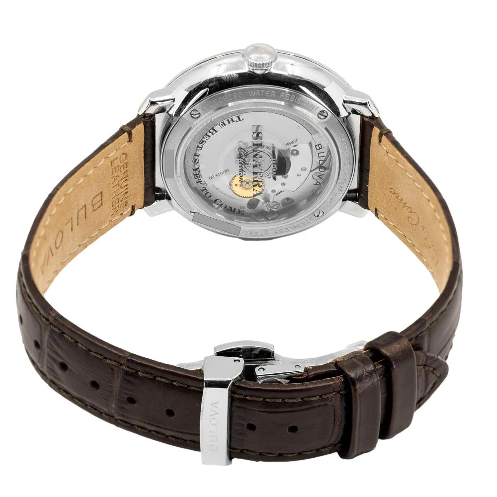 Bulova 96B359 นาฬิาผู้ชาย Frank Sinatra Automatic Men's Watch