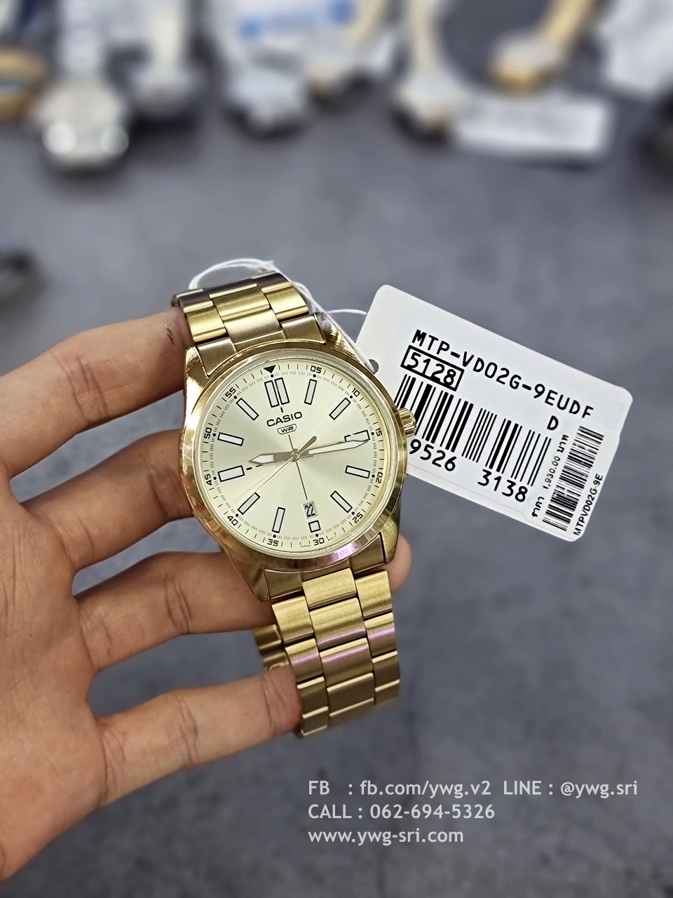 CASIO รุ่น MTP-VD02G-9EUDF