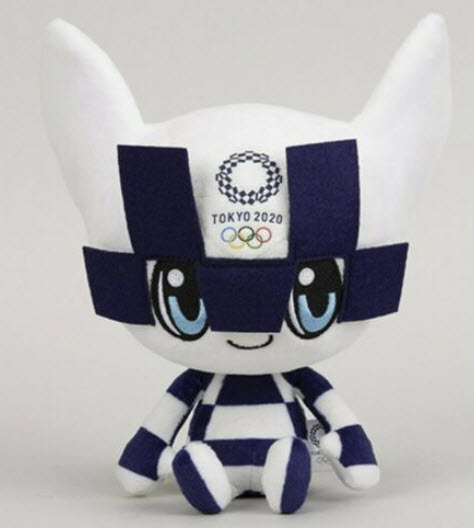 มาสคอต มิไรโทวะ (Miraitowa) ขนาด 10 นิ้ว (Japan)