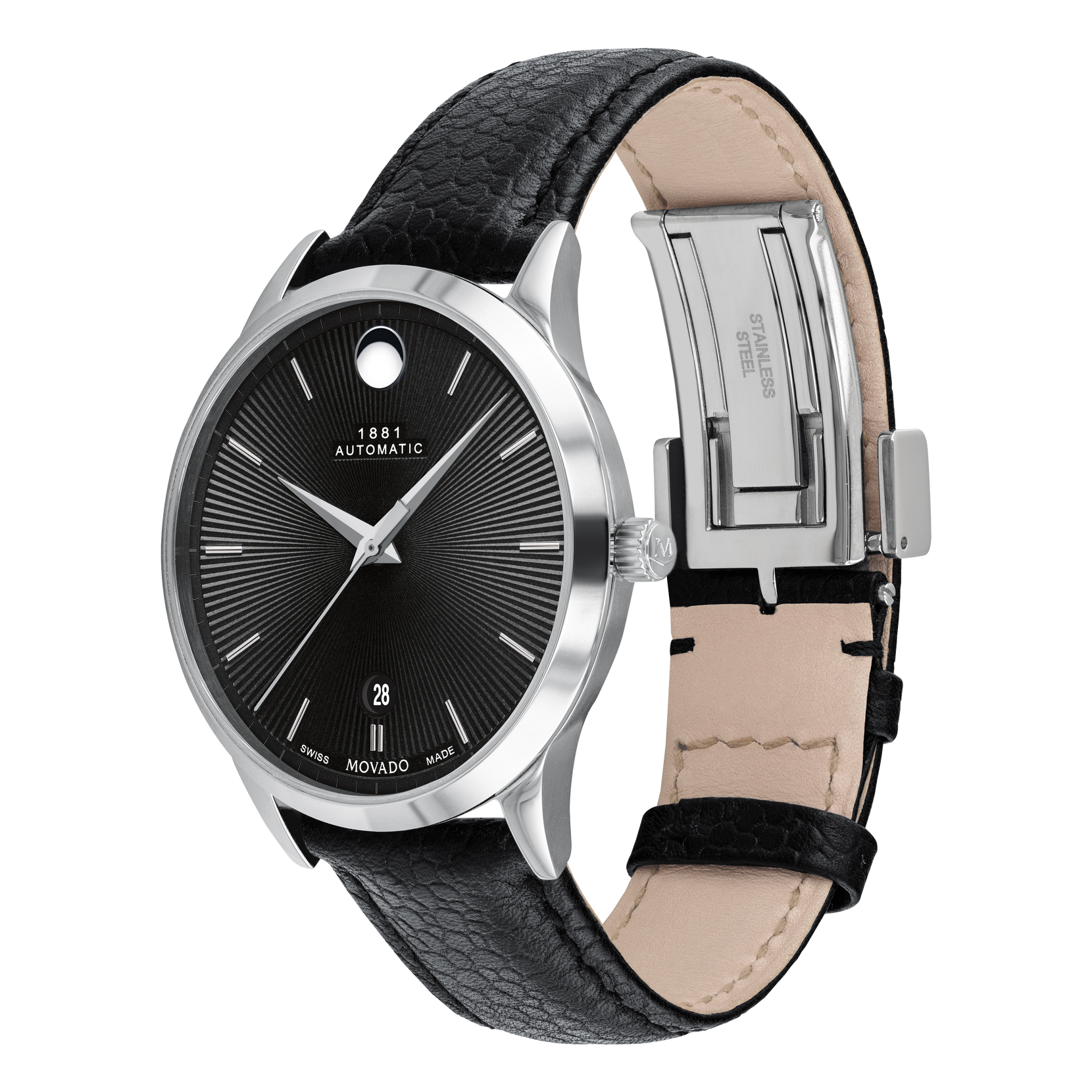 Movado 0607453 นาฬิกาผู้ชาย 1881 Automatic Men's Watch