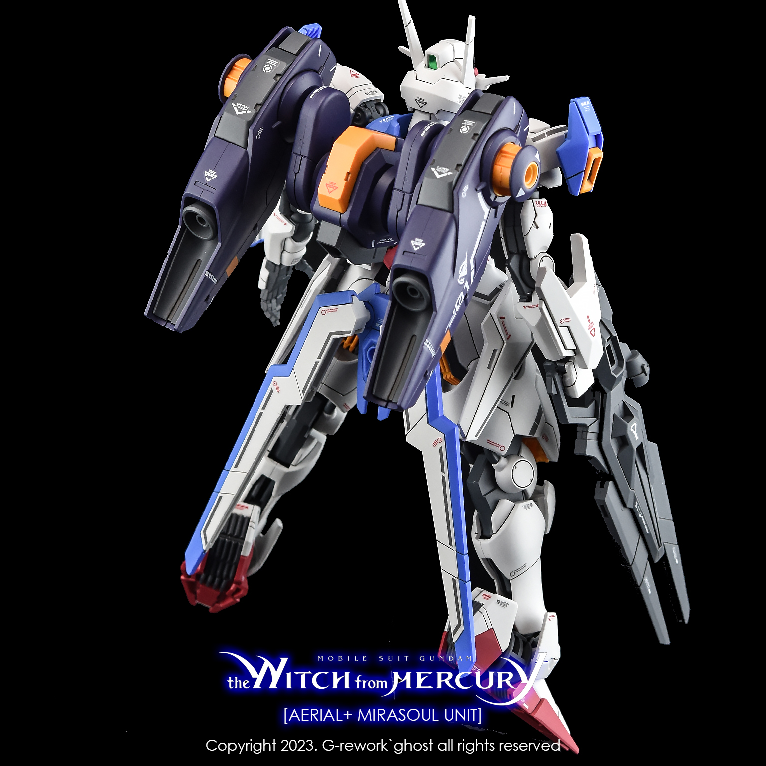 G-REWORK CUSTOM DECAL HG MIRASOL FLIGHT UNIT