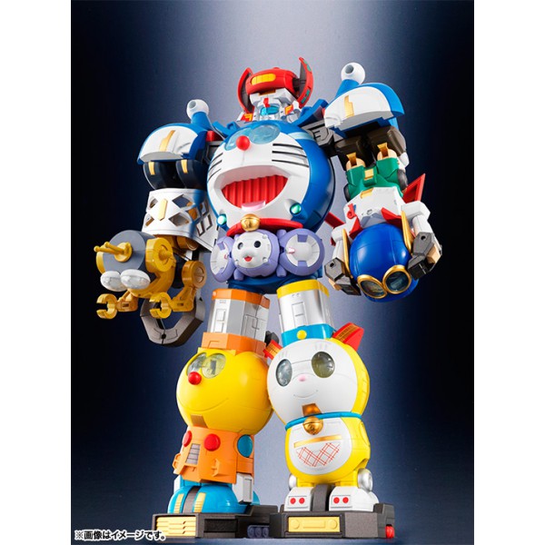 Bandai Chogokin Cho Gattai SF Robot Fujiko F Fujio Doraemon Characters