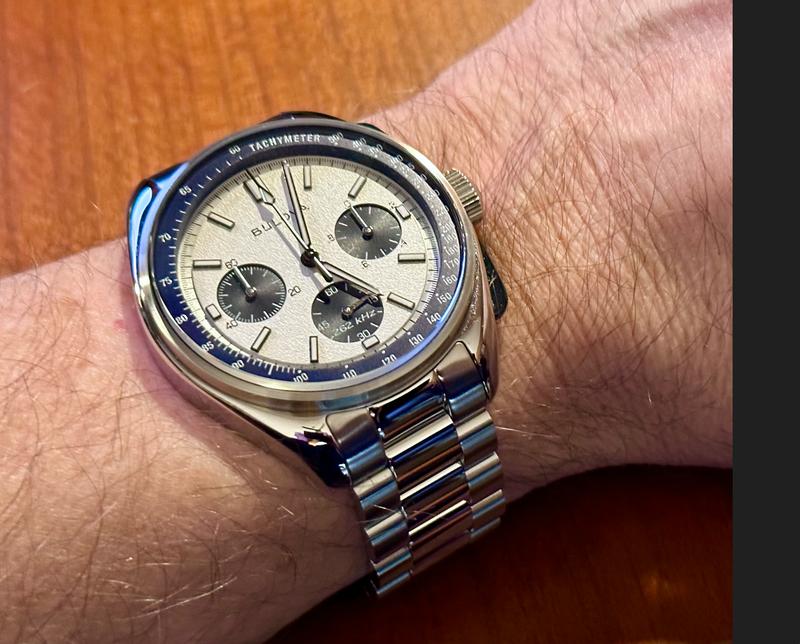 Bulova 98K112 นาฬิกาผู้ชาย Special Edition Lunar Pilot Chronograph Quartz Men's Watch