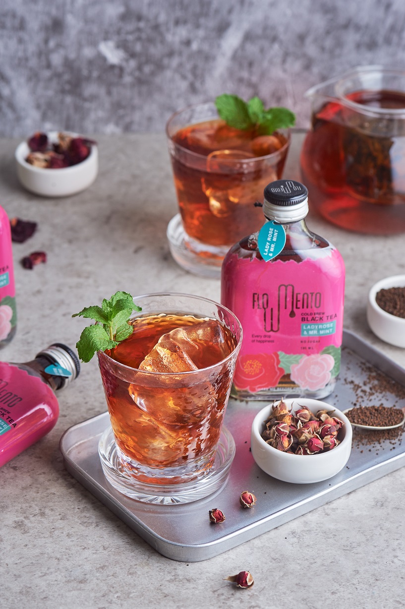 Flowmento Cold Brew Tea Lady Rose & Mr.Mint