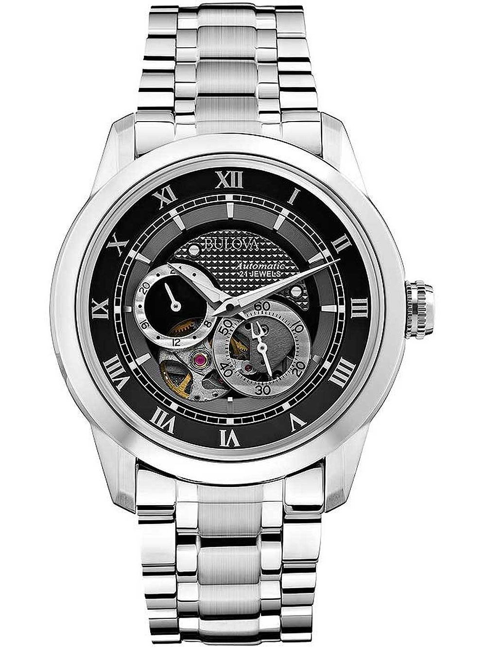 Bulova 96A119 นาฬิาผู้ชาย Wilton Automatic Men's Watch