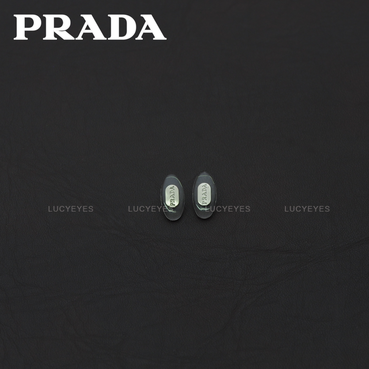 แป้นจมูก Prada แท้ 100% แบบเสียบเล็ก (สีใส อะไหล่เงิน)