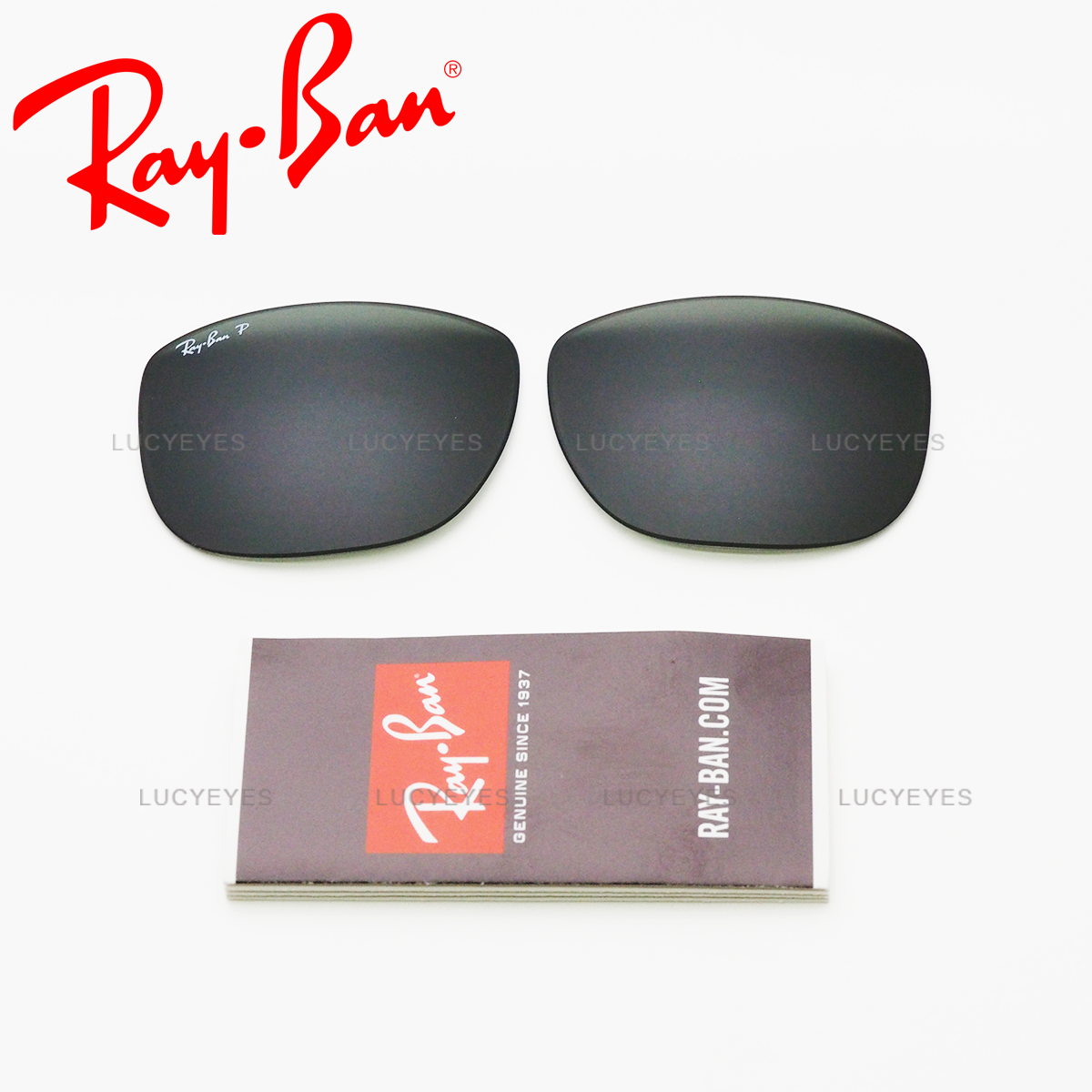 เลนส์ RAYBAN แท้ 100% RB3533 002/9A เลนส์สีเขียว Polarized