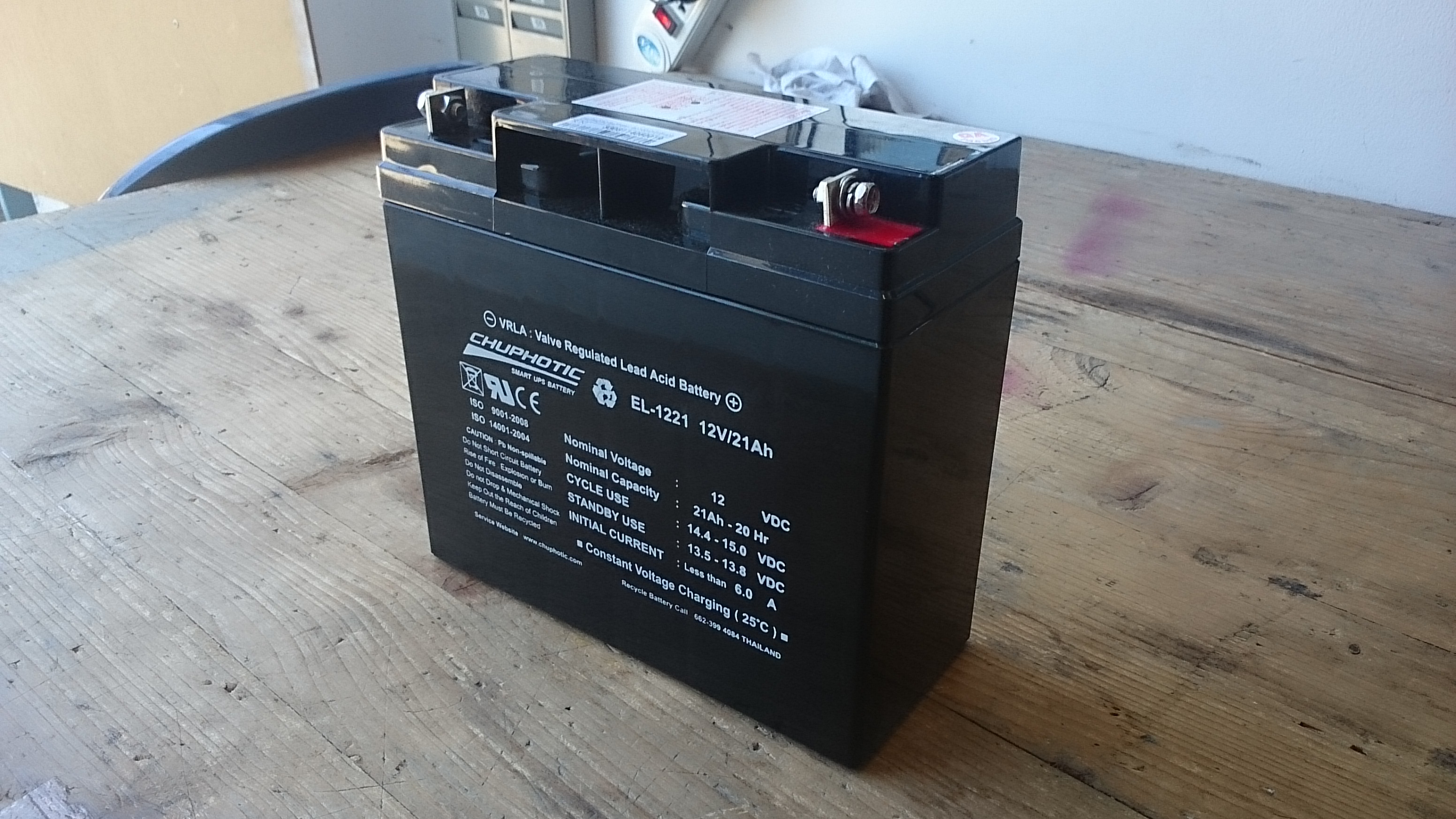 12V 21AH CHUPHOTIC
