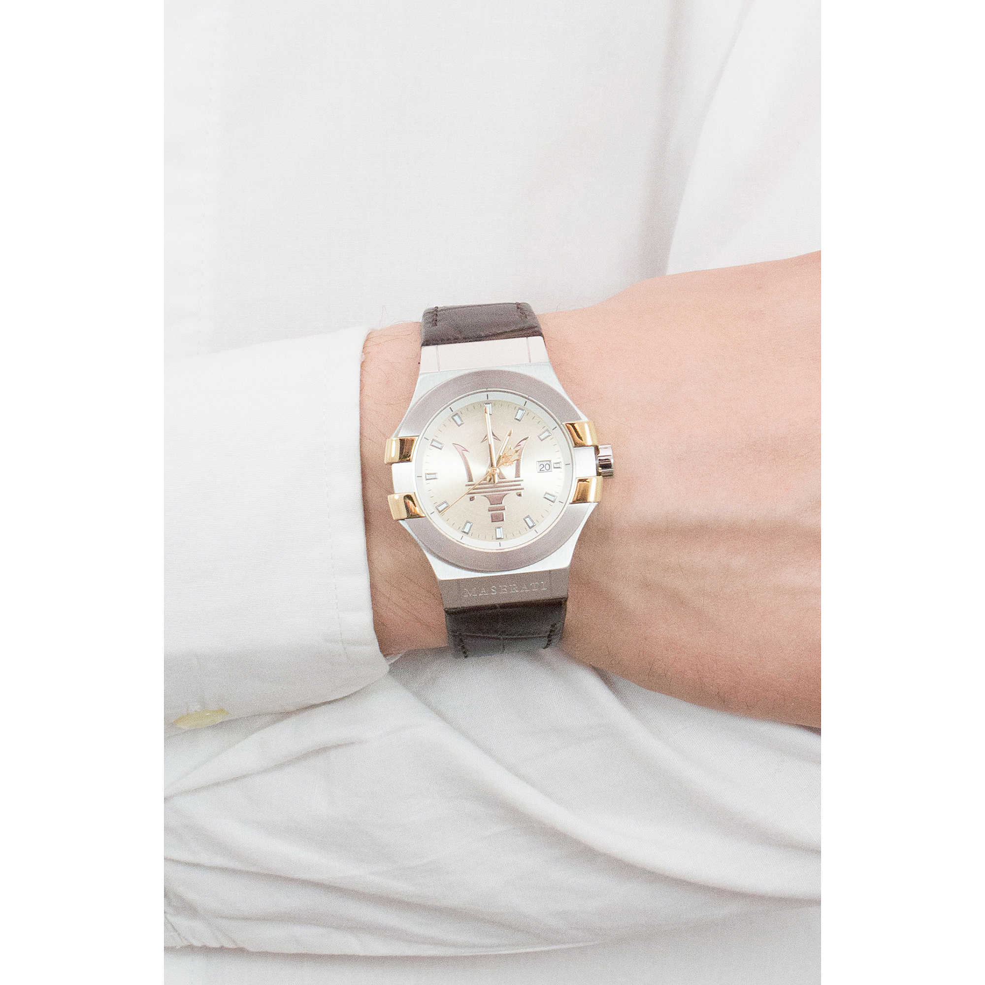 Maserati R8851108017 นาฬิกาผู้ชาย Potenza Quartz Men's Watch