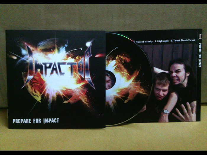 IMPACTOR'Prepare For Impact' CD