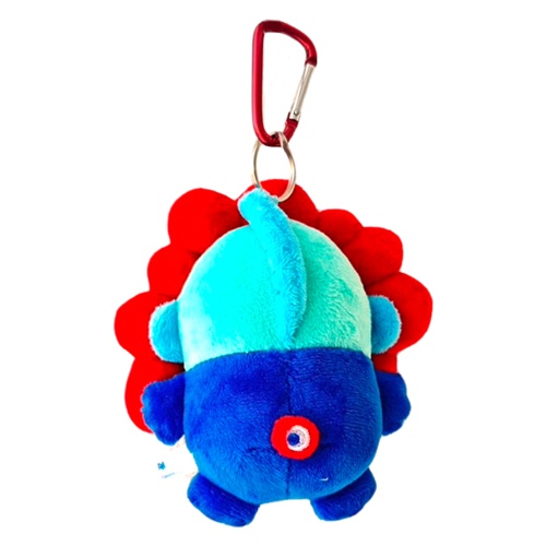 [พร้อมส่ง] พวงกุญแจ ตุ๊กตา ฮังเกียวดง Hangyodon x MYAKU-MYAKU Official Mascot Keychain งาน Osaka Expo 2025 นำเข้าจากญี่ปุ่น EXPO2025 サンリオキャラクターズ ミャクミャクなりきりぬいぐるみBC ハンギョドン