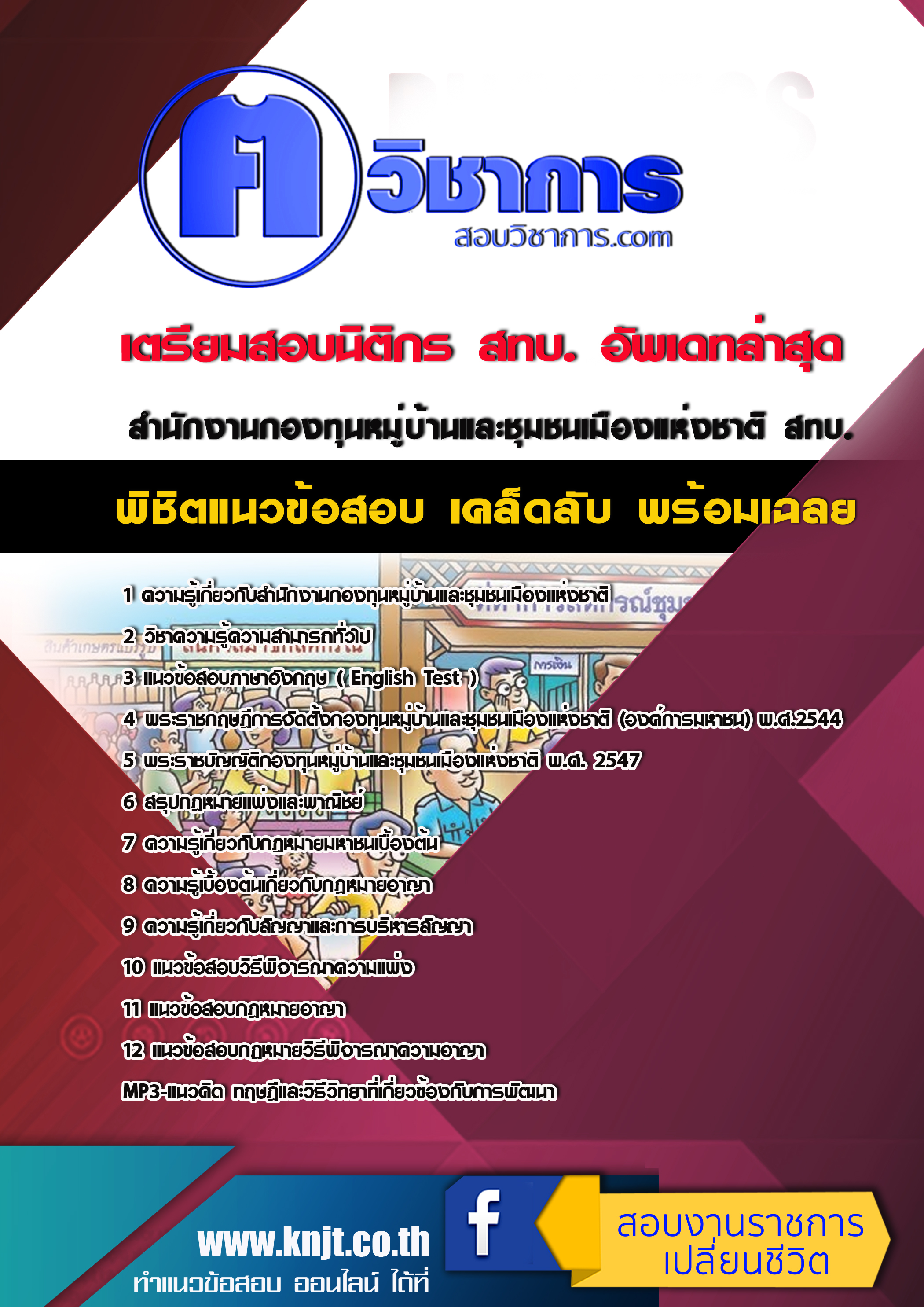 แนวข้อสอบ นิติกร สทบ. 2568