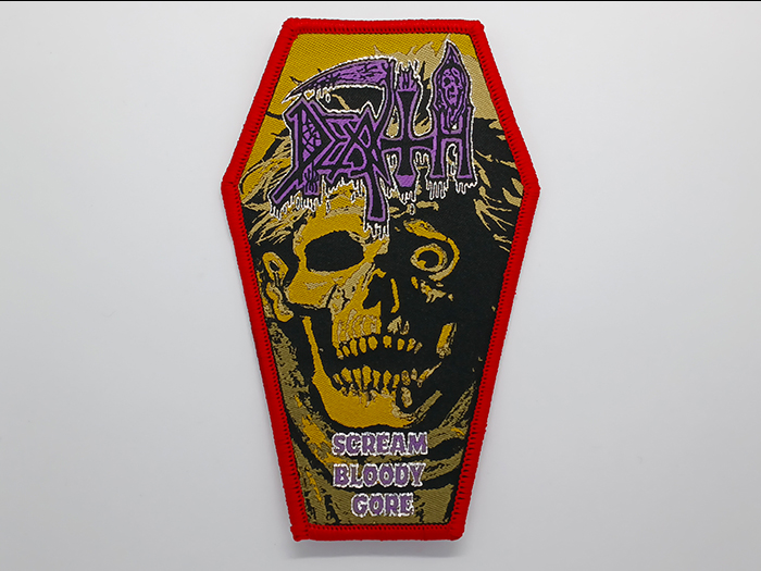 DEATH 'Scream Bloody Gore' Woven Patch อาร์มแบบทอ