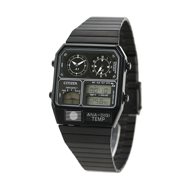 Citizen JG2105-93E นาฬิกา ชาย-หญิง Ana-Digi Temp Quartz Unisex Watch