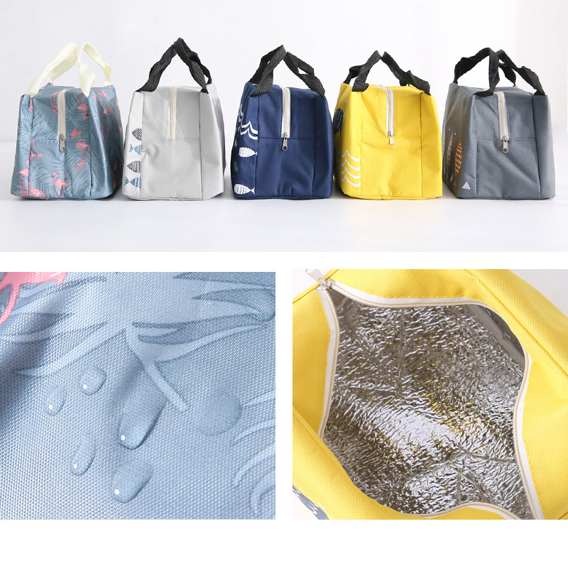 กระเป๋าเก็บอุณหภูมิ ใส่กล่องอาหาร กล่องข้าว ปิ่นโต กระเป๋าเก็บความร้อน ความเย็น