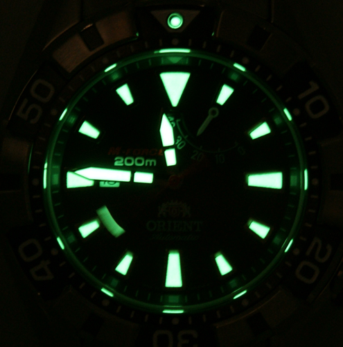 Orient EL0A002D0 นาฬิกาผู้ชาย Orient รุ่น EL0A002D0, M-Force Automatic Divers 200m Men's Watch