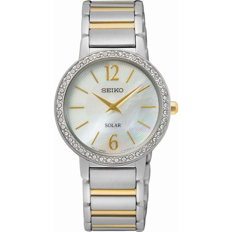 Seiko SUP469 นาฬิกาผู้หญิง Solar Women's Watch