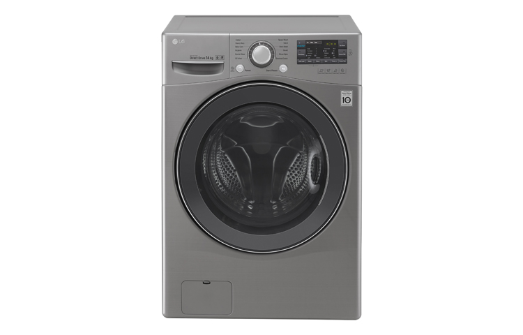 เครื่องซักผ้าฝาหน้าระบบ ขนาดซัก 14 KG 6 MOTION,INVERTER LG F2514NTGE